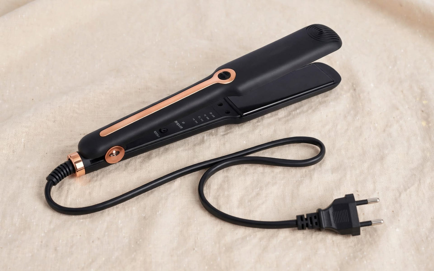 GlowPro 2 en 1 - Plancha Alisadora y Rizador Profesional con Iones Negativos