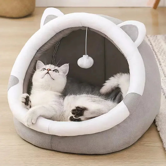 Cama cueva para gatos, perros.